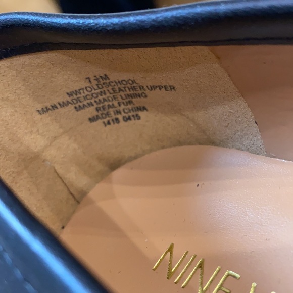 Nine West - Cheetah Leather Loafer Size 7 1/2 - Picture 6 of 6